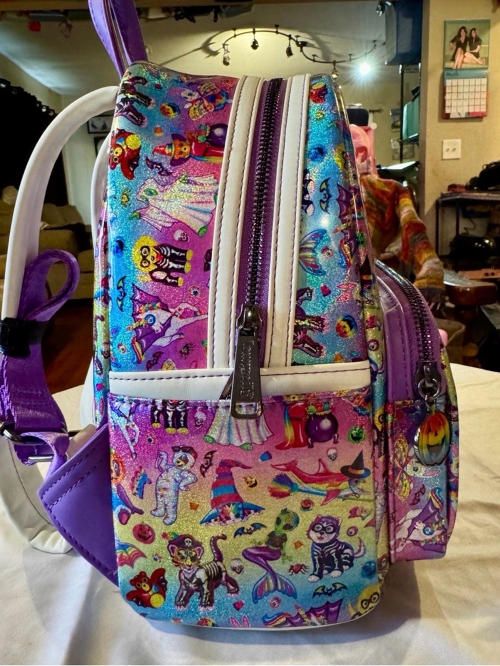 RARE Lisa Frank Halloween Loungefly - Picture 2 of 7